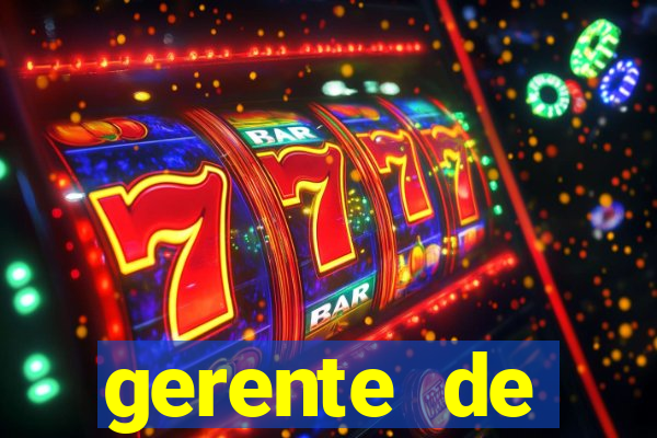 gerente de plataforma slots